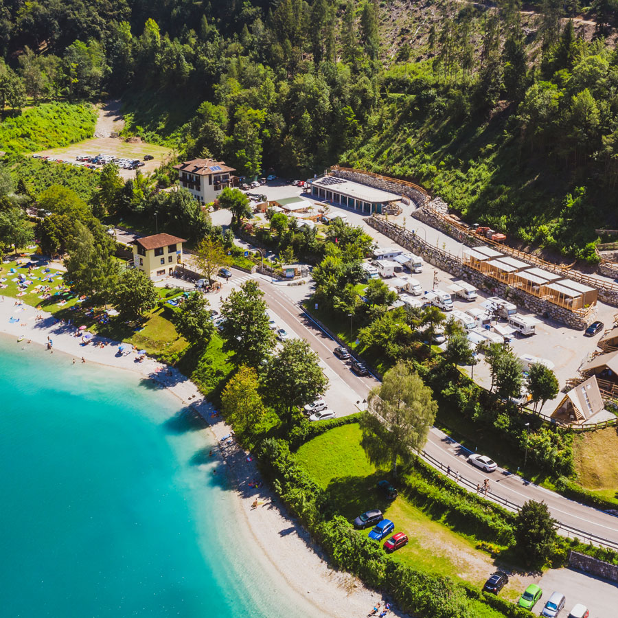 Le spiagge più belle del Lago di Ledro 