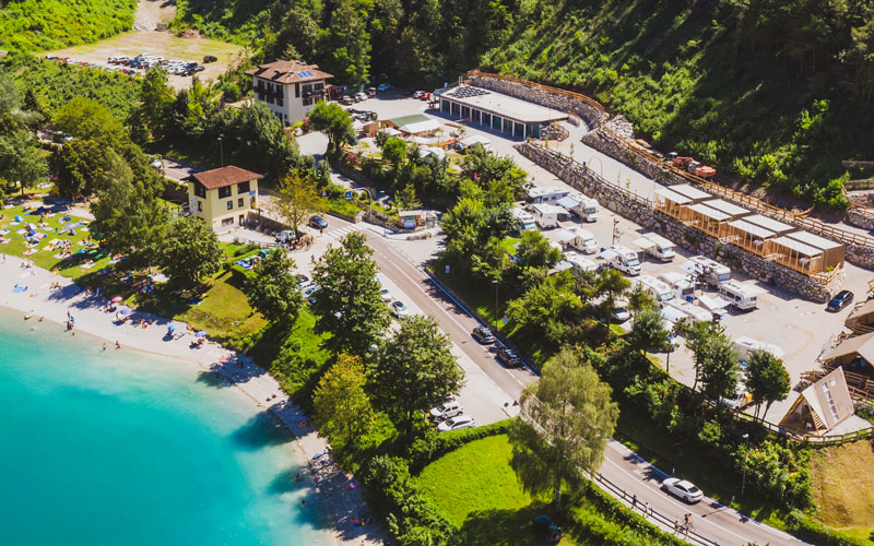 Le spiagge più belle del Lago di Ledro 