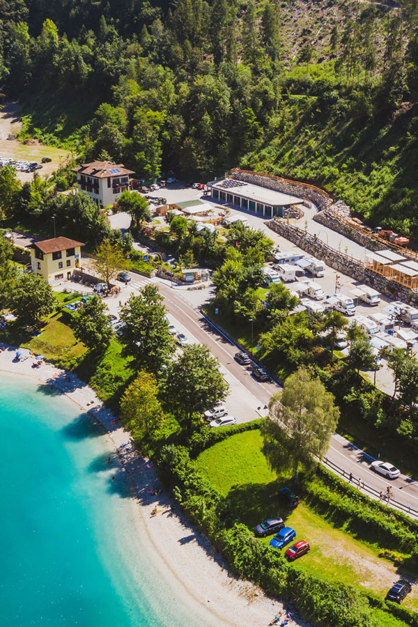 Le spiagge più belle del Lago di Ledro 