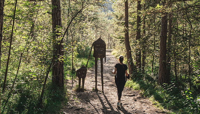 Vista naturale e rilassante del Best Ledro Camping immerso nel paesaggio