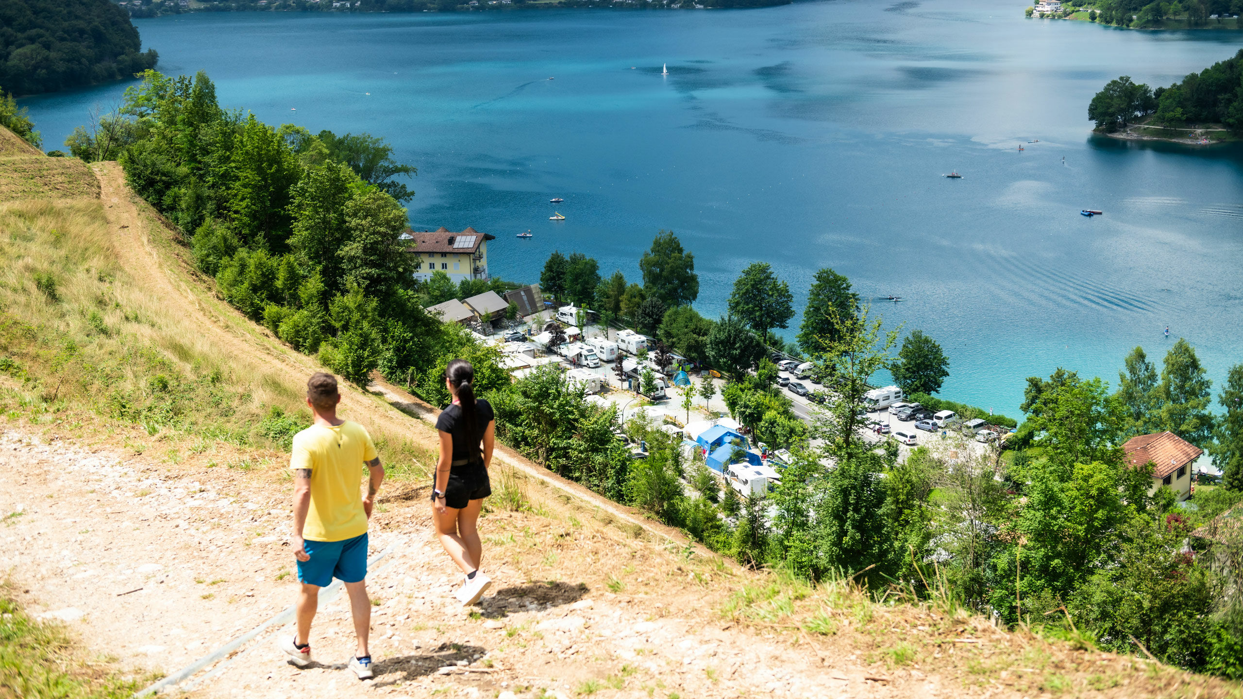 Trekking a piedi dal Best Ledro Camping 