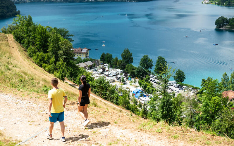 Trekking a piedi dal Best Ledro Camping 