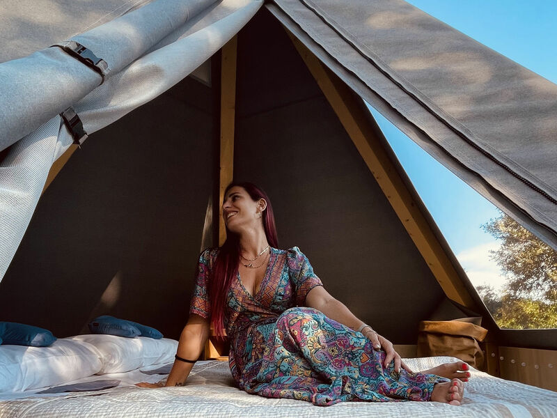 Best Ledro Camping | Tenda Tipì - Vista lago