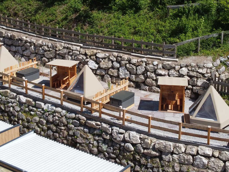 Best Ledro Camping | Tipì-Zelt - Seeblick