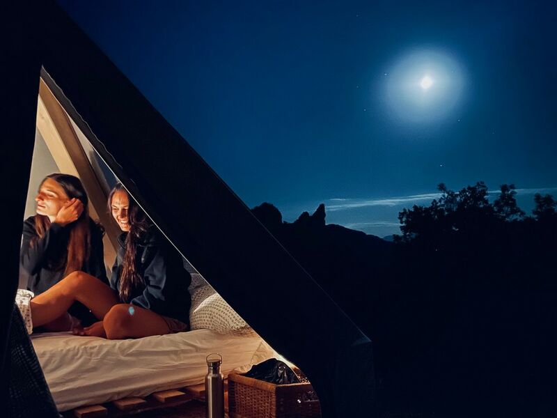 Best Ledro Camping | Tenda Tipì - Vista lago