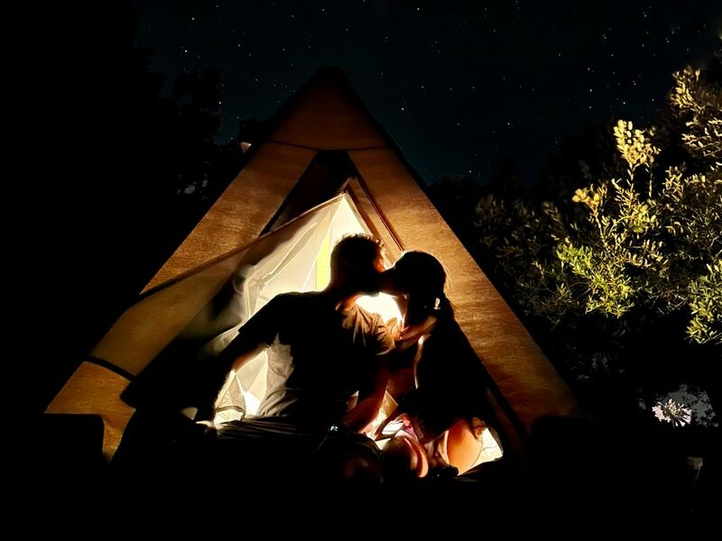 Best Ledro Camping | Tenda Tipì - Vista lago